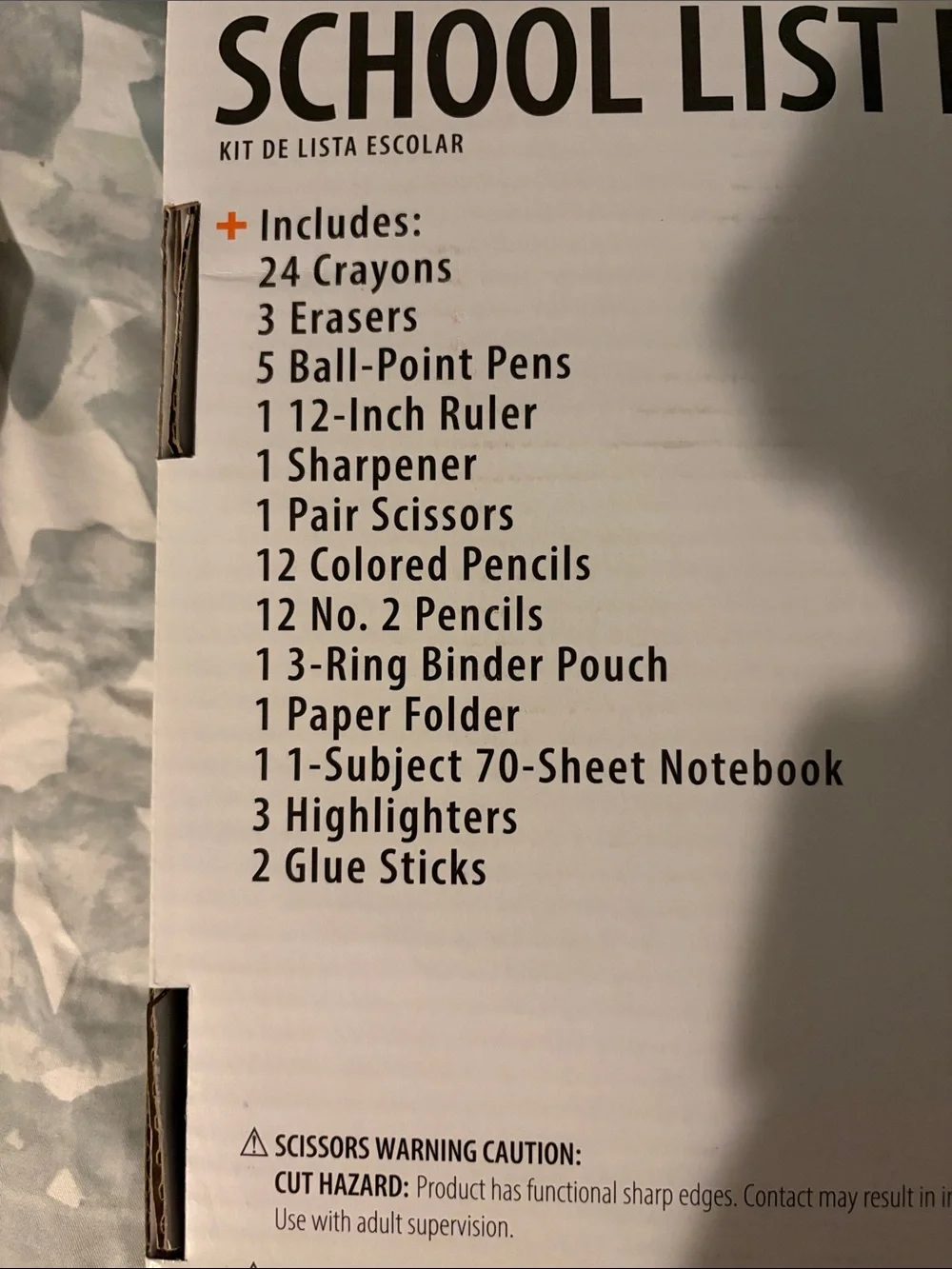 Kids School List Kit - Multicolor